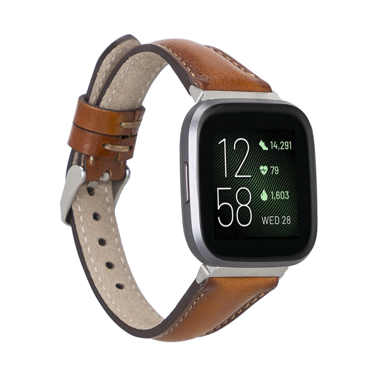 Leather Apple Watch Bands - Clasic Slim Style RST2EF Bouletta