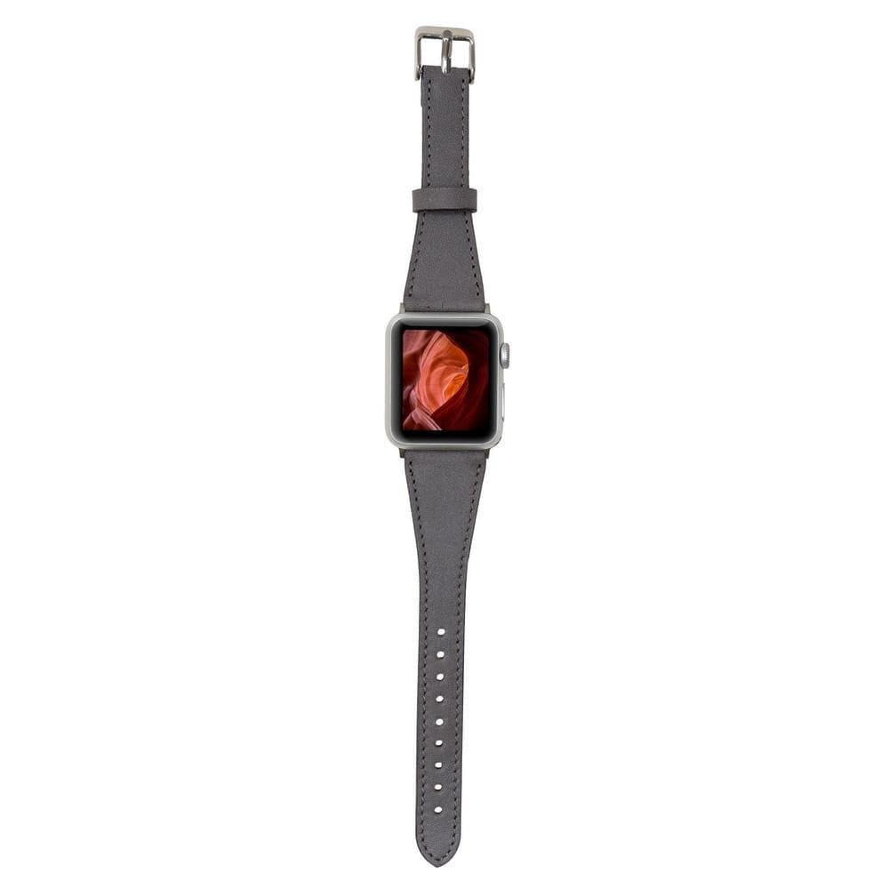 B2B - Leather Apple Watch Bands - Clasic Slim Style Bouletta B2B
