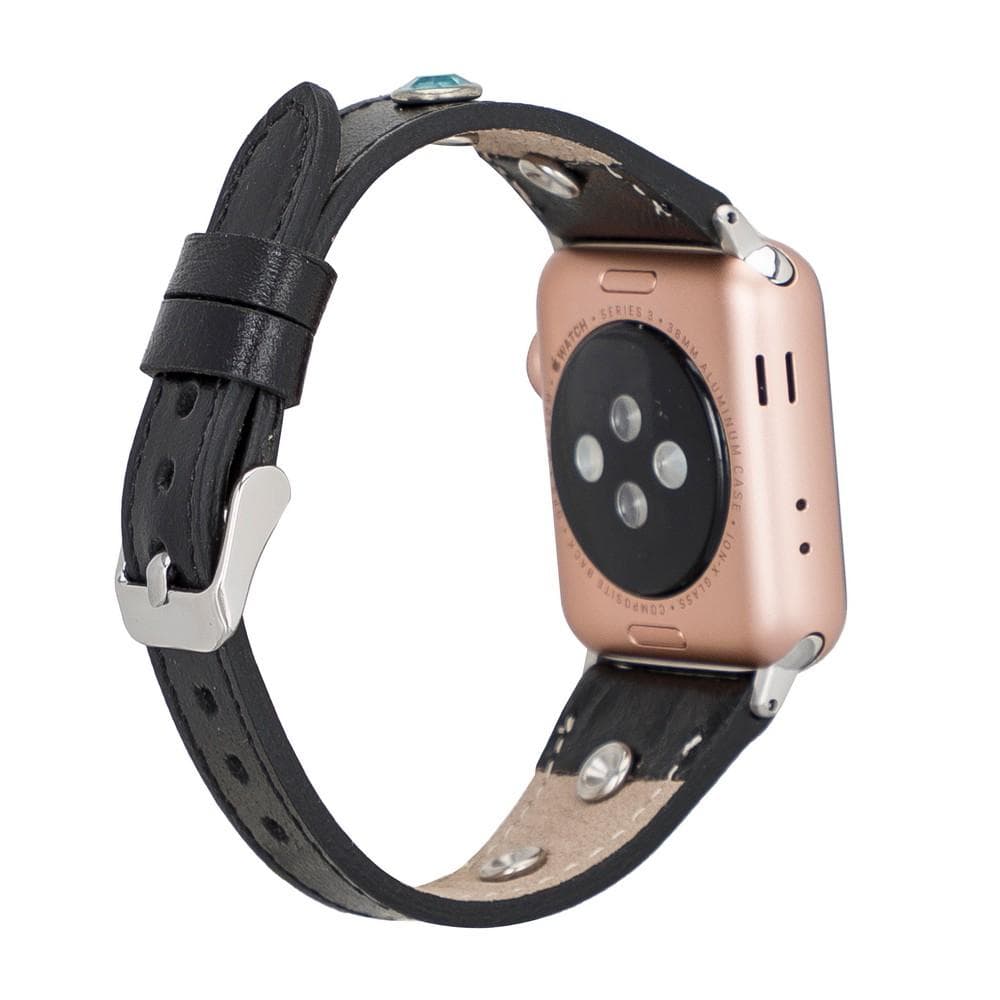 Leather Apple Watch Bands - Clasic Slim Style Bouletta