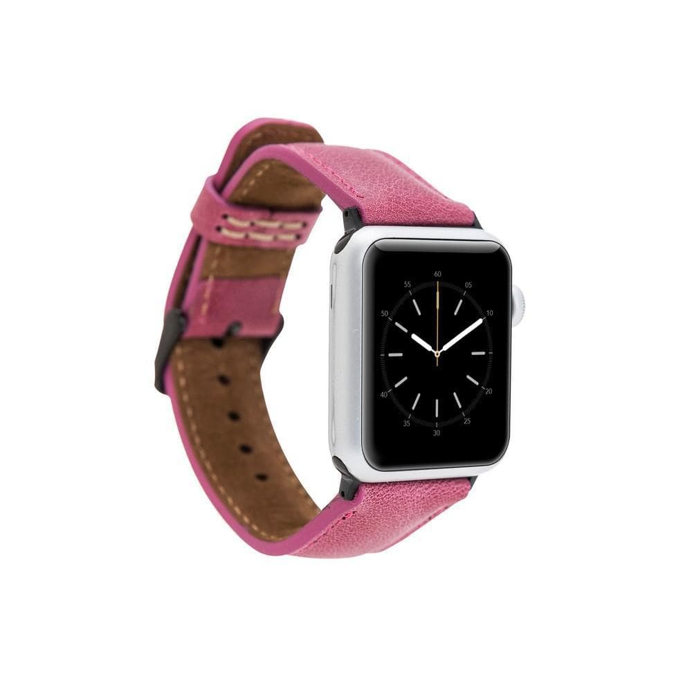 B2B - Leather Apple Watch Bands - Classic Style TN08 Bouletta B2B