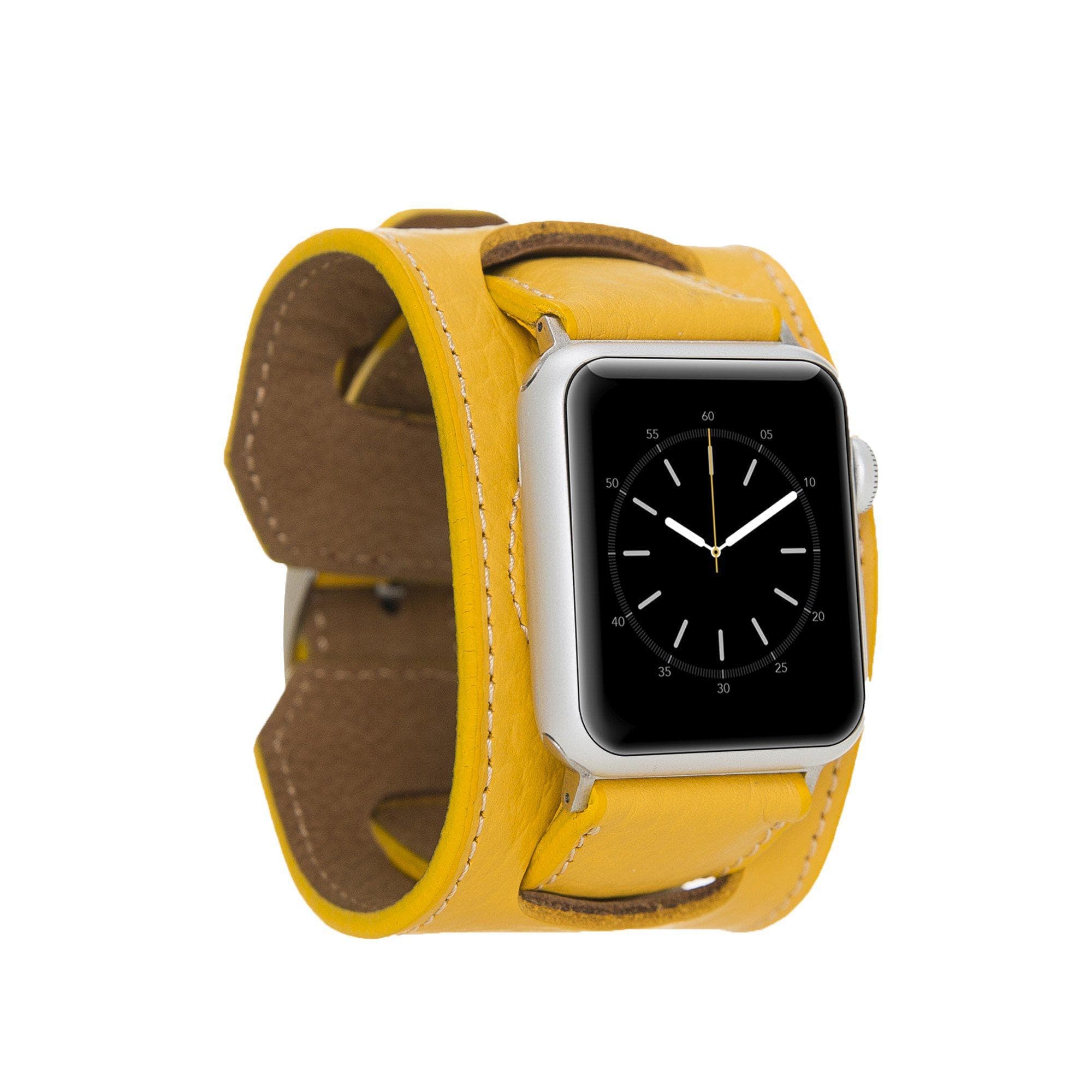 B2B - Leather Apple Watch Bands - Cuff Style FL12 Bouletta B2B