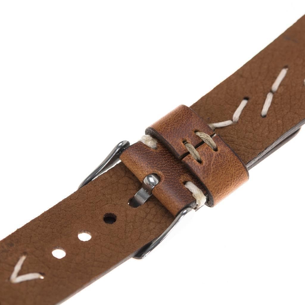 B2B - Leather Apple Watch Bands - Omega Style V18 Bouletta B2B