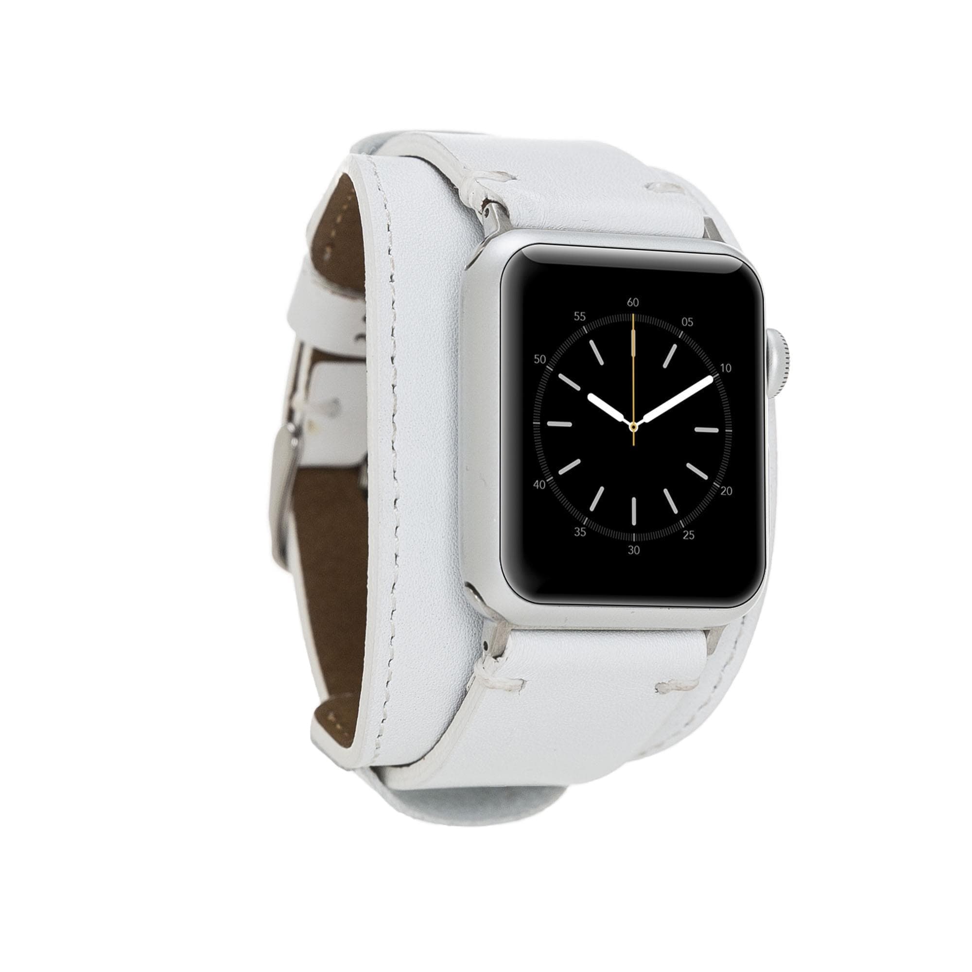 B2B - Leather Apple Watch Bands - Pulsar Cuff Style F3 Bouletta B2B