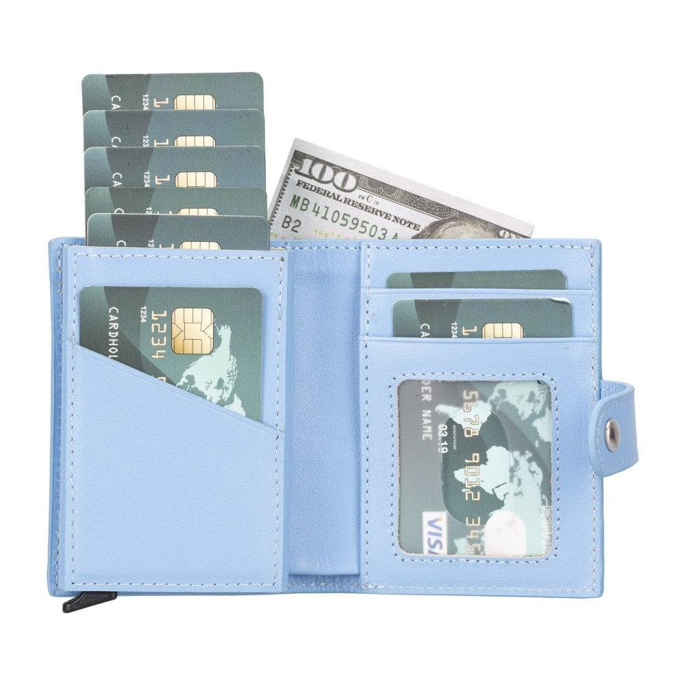 B2B - Palertag Leather Mechanical Card Holder Bouletta