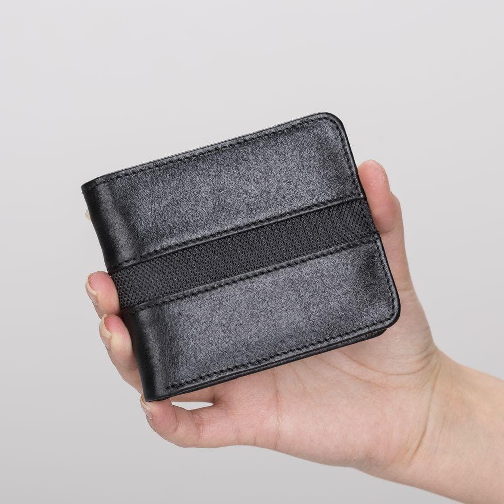 Benjamin Leather Wallet - Leather Card Holder Bouletta Shop