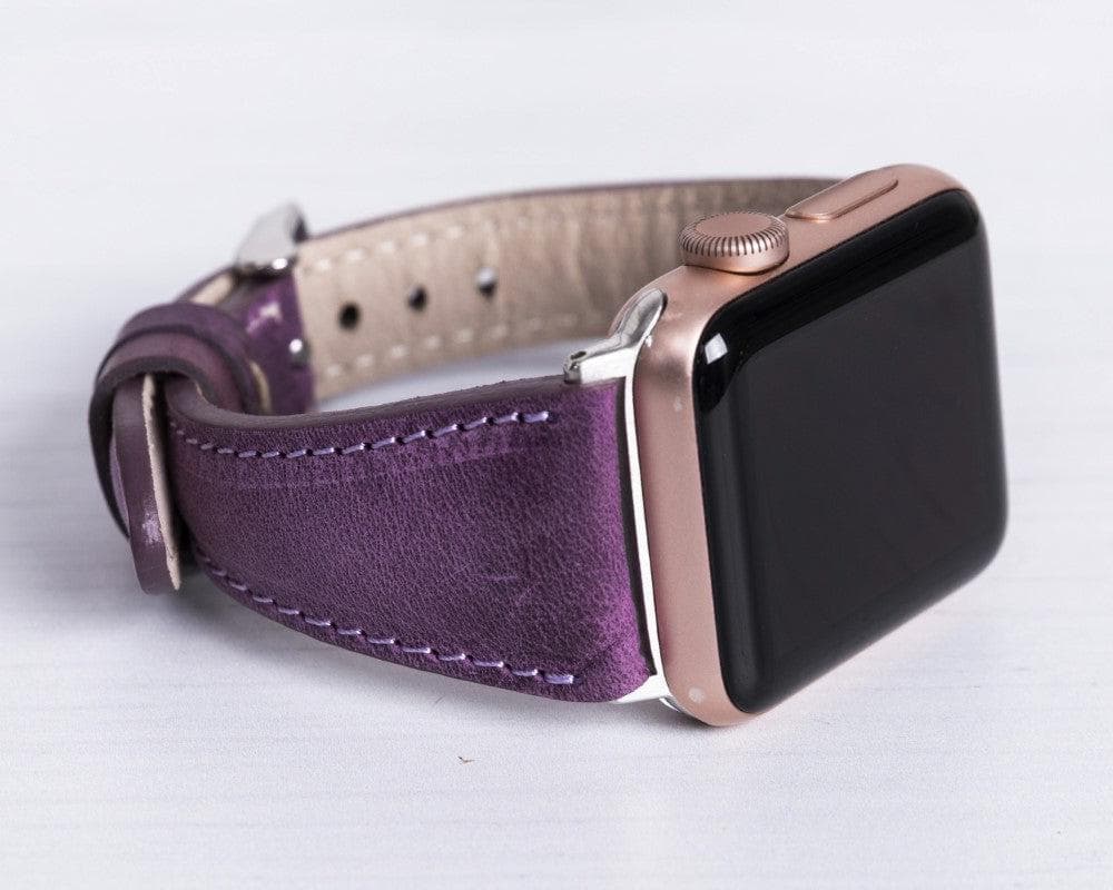 Bradford Classic Slim Apple Watch Leather Straps G7 Bouletta LTD