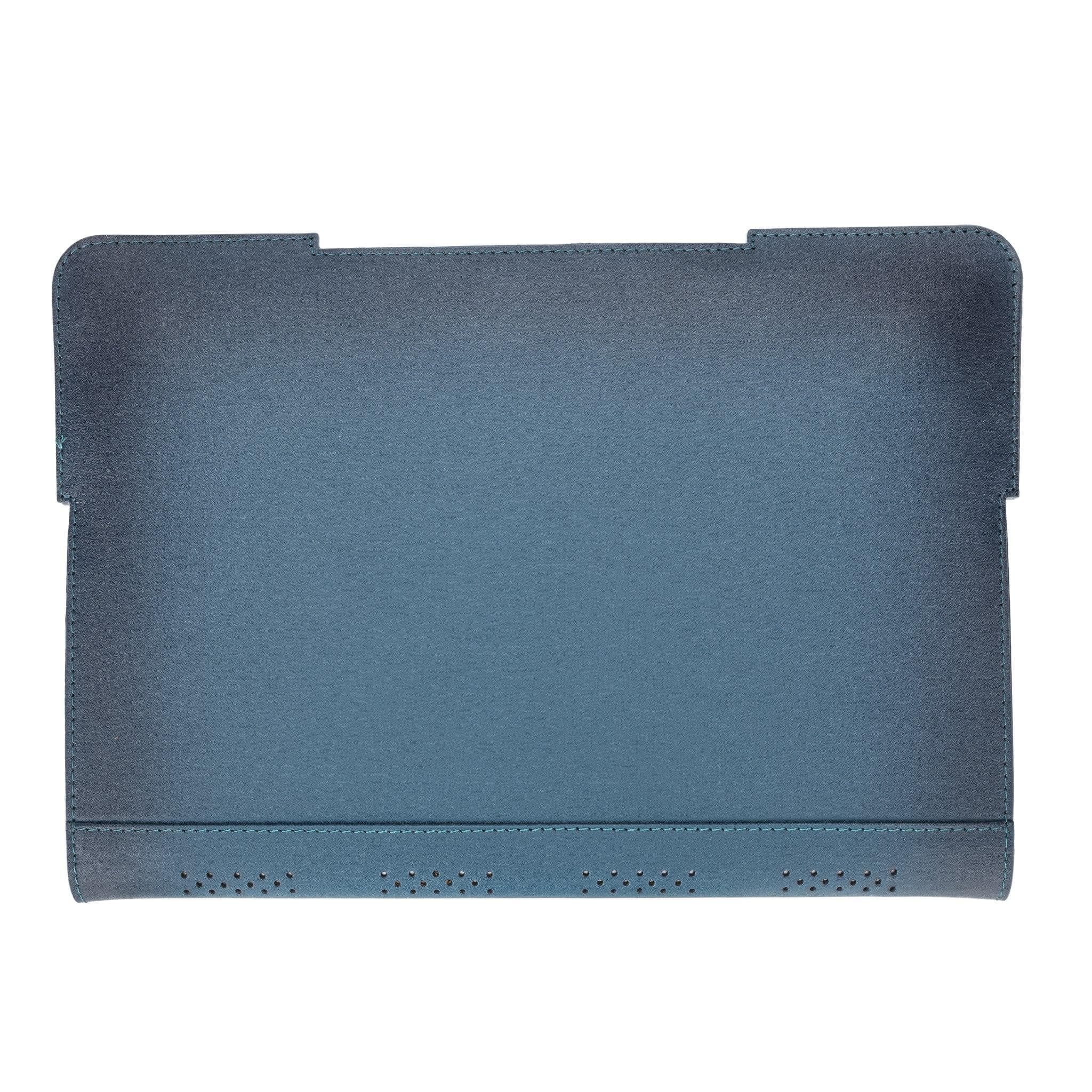 Chester Leather Sleeve for 13.3" to 16.2" Apple MacBook/Laptops Blue / 14" Bouletta