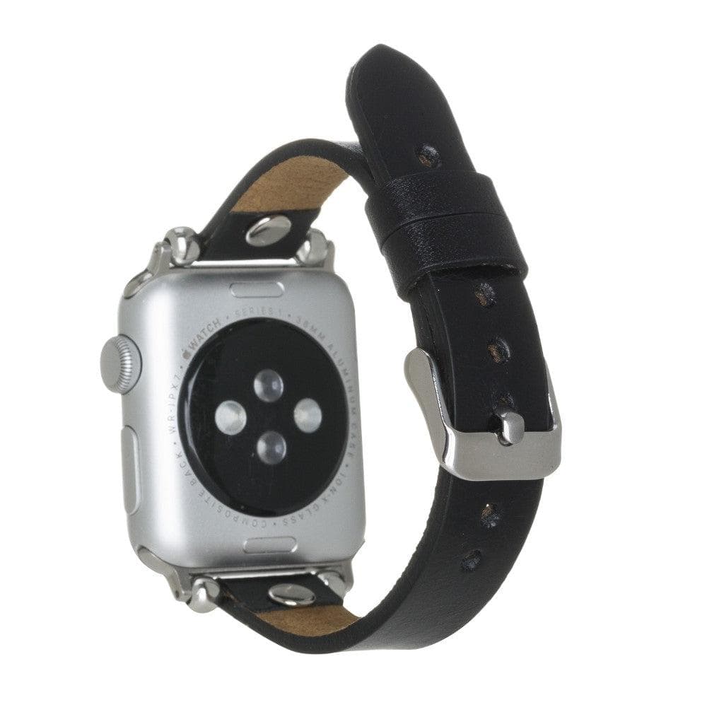 Clitheroe Ferro Apple Watch Leather Strap Bouletta