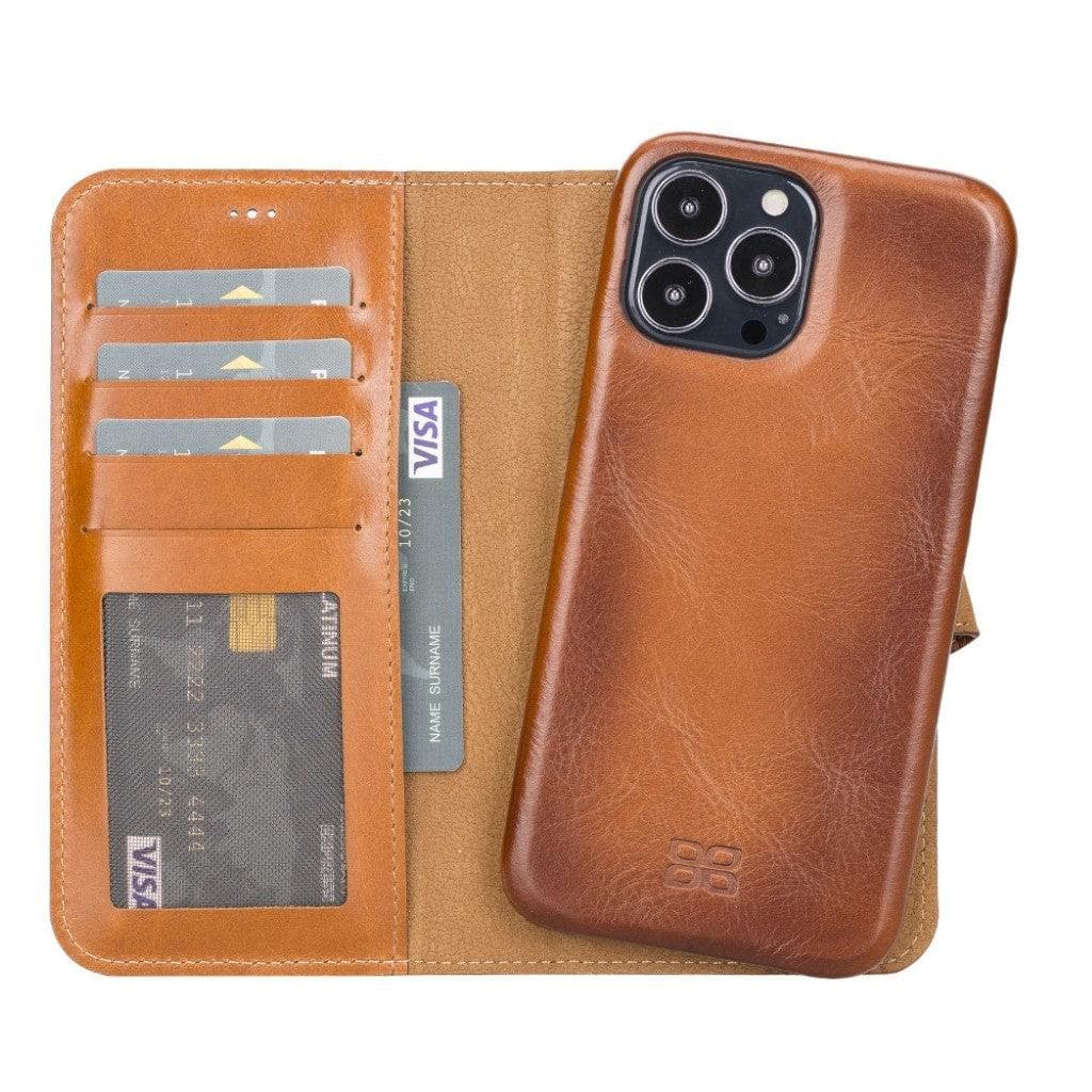 Bouletta Vintage iPhone 15 Series Leather Wallet Cases