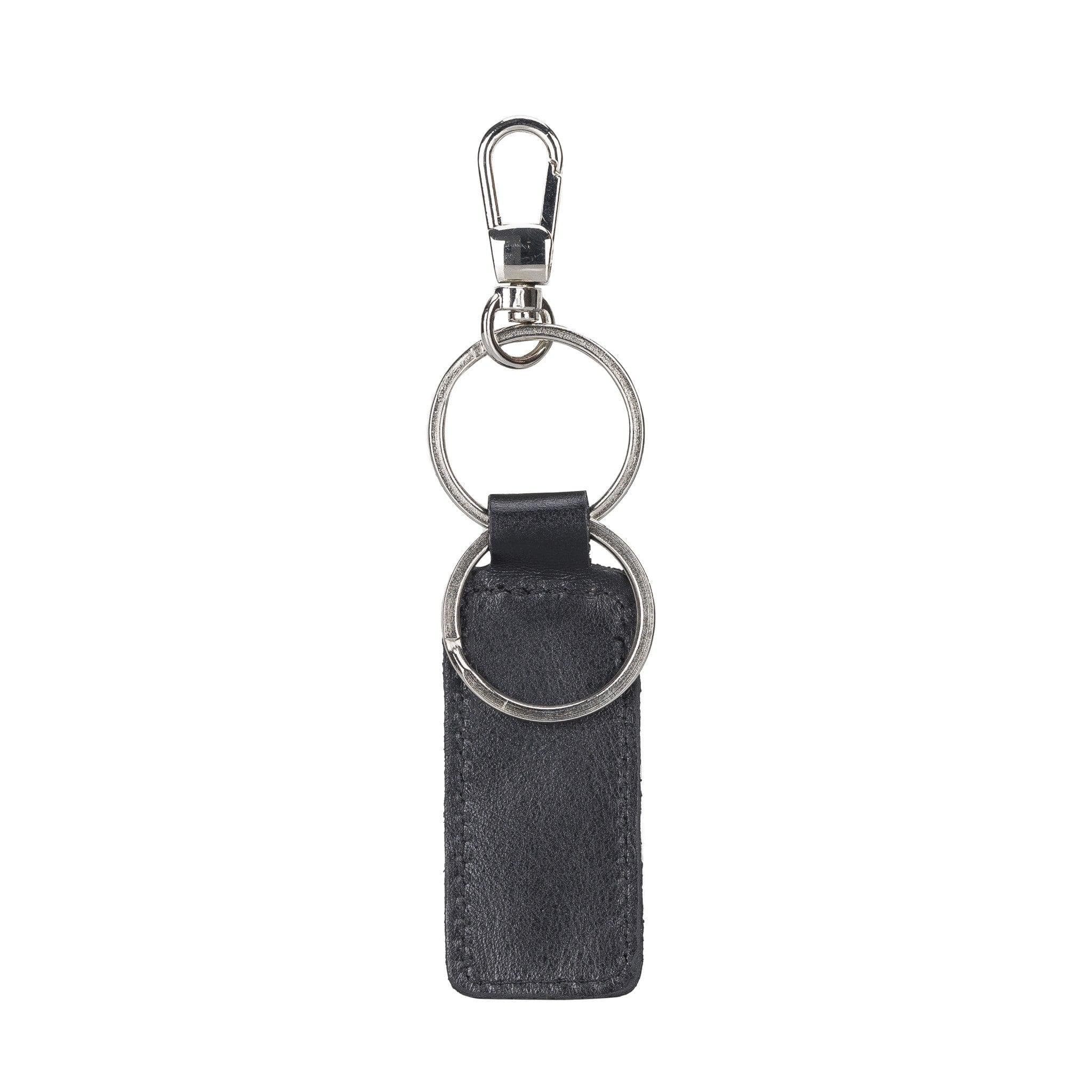 Mina Leather Keychain Black Bouletta LTD