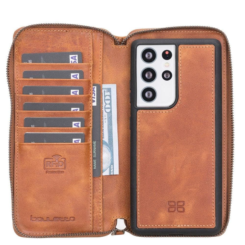 Samsung Galaxy S21 Ultra Leather Case