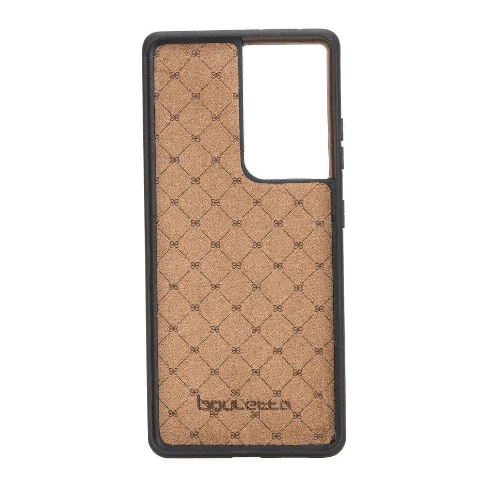 Flex Cover Back with Card Holder Leather Cases for Samsung Galaxy S21 Series Bouletta LTD