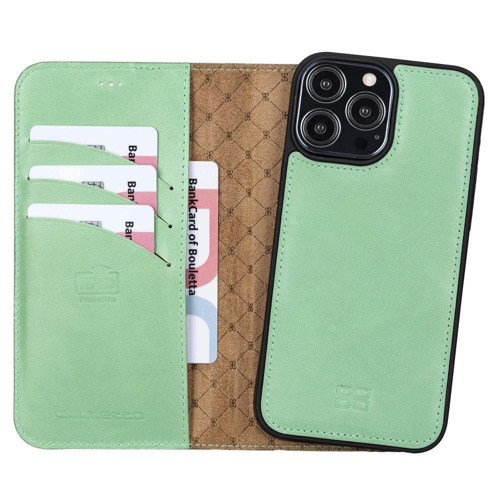 Compatible with iPhone 13 pro max case,[Deachable] Magnetic Wallet
