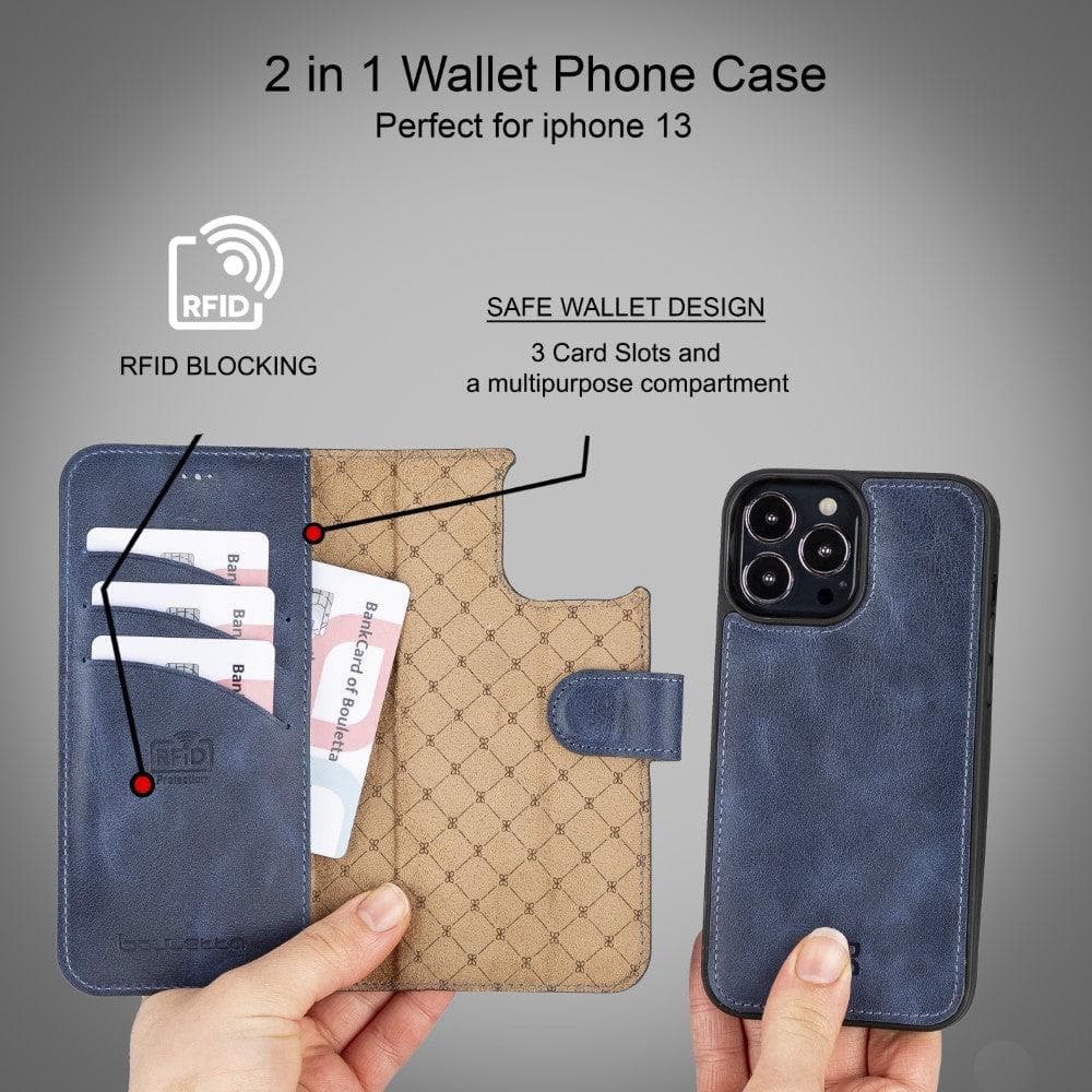 Luxury iPhone 13 Pro Max Wallet Case