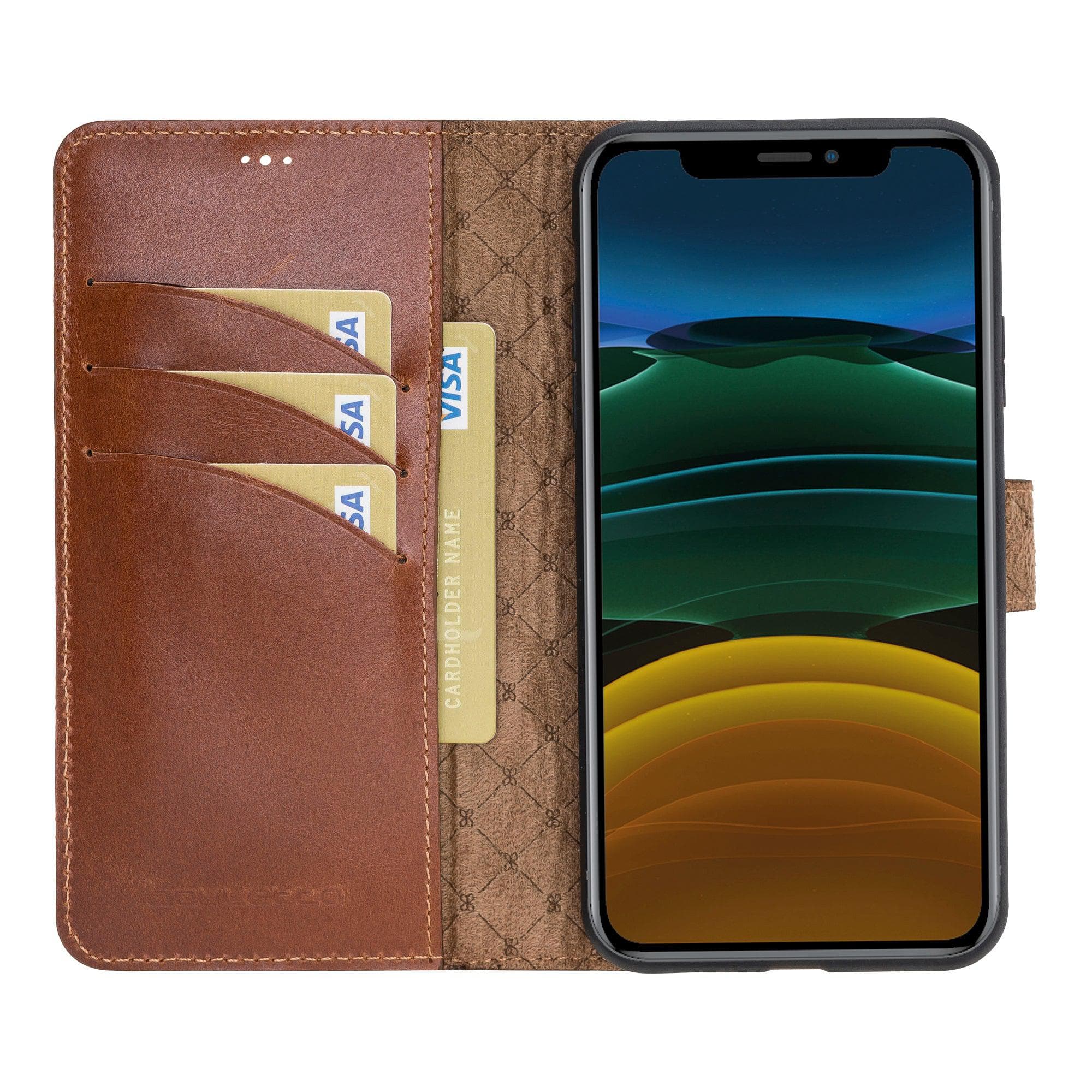 Bouletta Apple iPhone 11 Series Detachable Leather Wallet Case, iPhone 11 Pro / RUSTIC Black Bouletta Apple iPhone 11 Series Detachable Leather Wallet Case, iPhone 11 Pro / RUSTIC Black