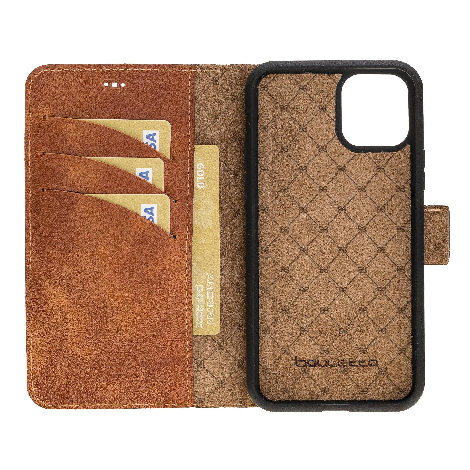 Pouch Detachable Leather Wallet Case For Apple iPhone 11 Series