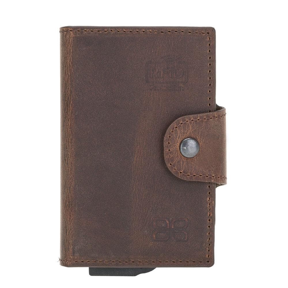 Mondello Leather Card Holder Brown Bouletta LTD