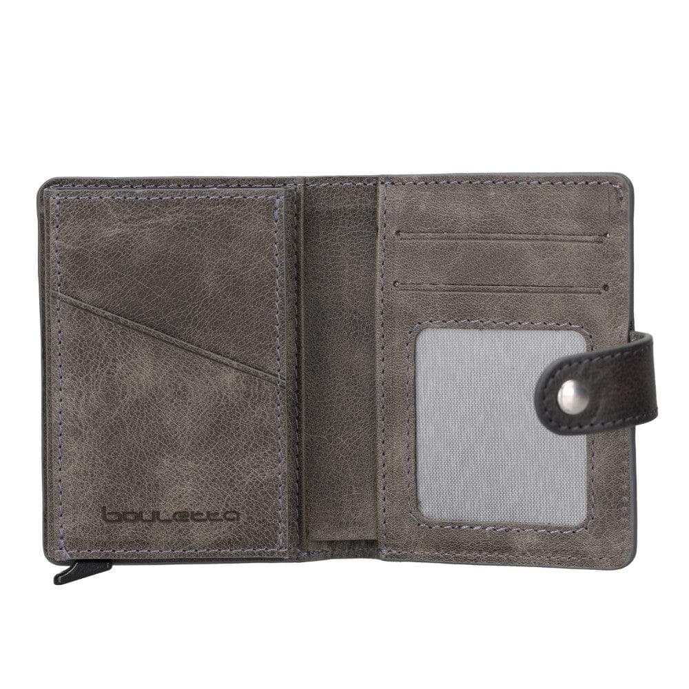Palermo Zip Mechanical Leather Card Holder Bouletta LTD