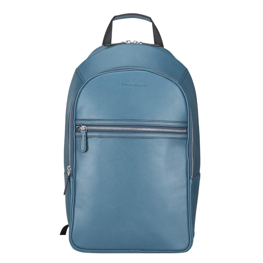 Pella Genuine Leather Backpack & Rucksack - Handmade and Customizable Blue Bouletta LTD
