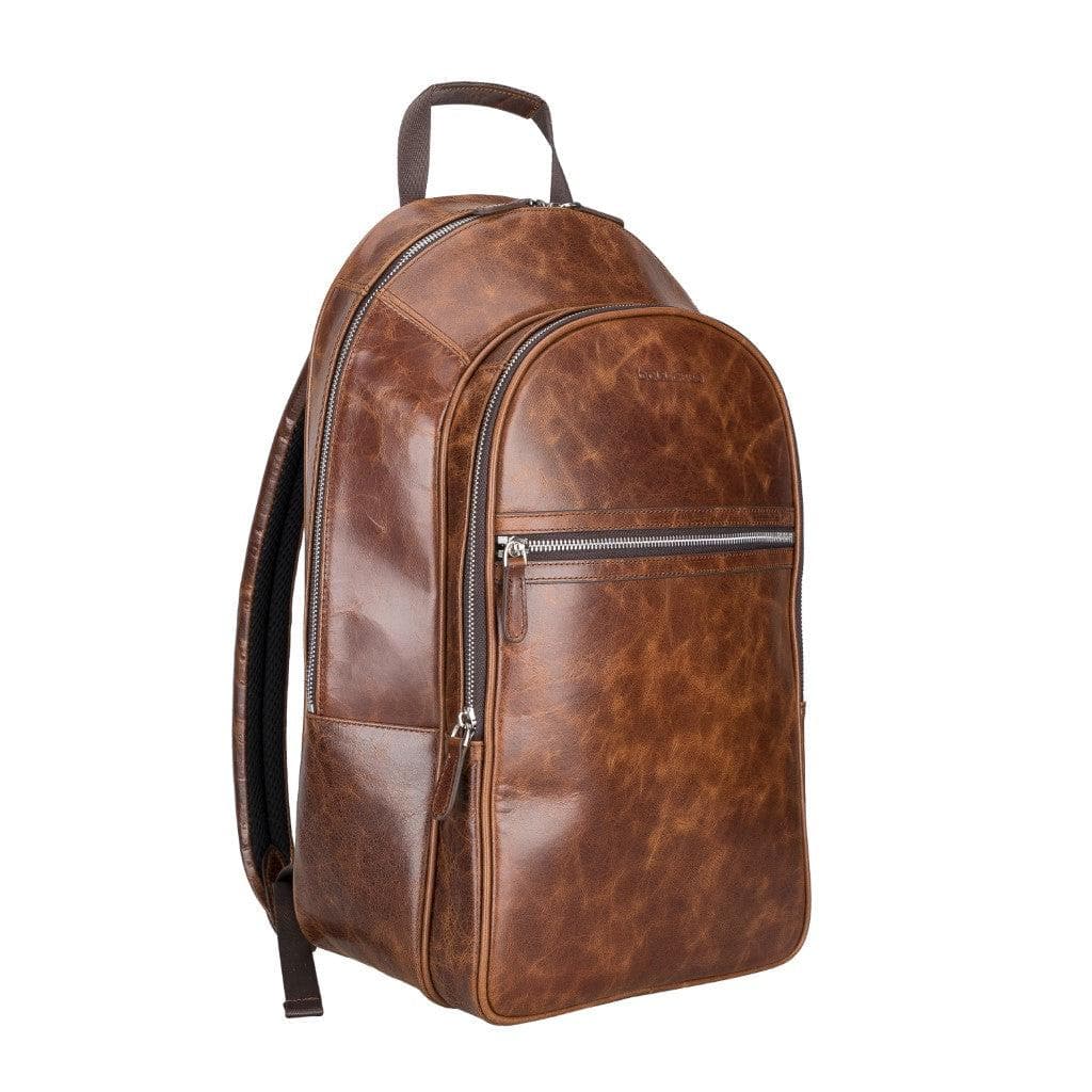 Pella Genuine Leather Backpack & Rucksack - Handmade and Customizable