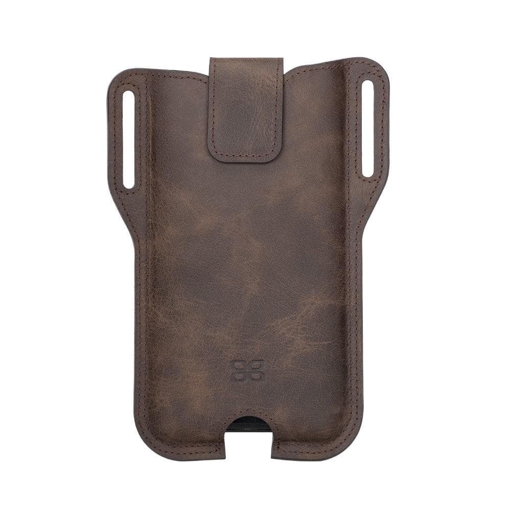 Samsung Galaxy Note 10 Series Belt Clip Holster with Magnetic Closure Brown Bouletta LTD