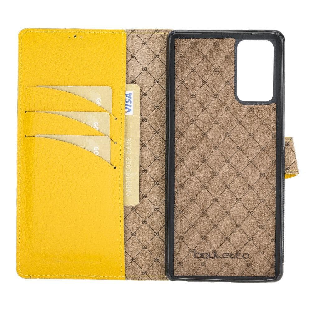 Samsung Galaxy Note 20 Series Detachble Leather Wallet Case - MW Bouletta LTD