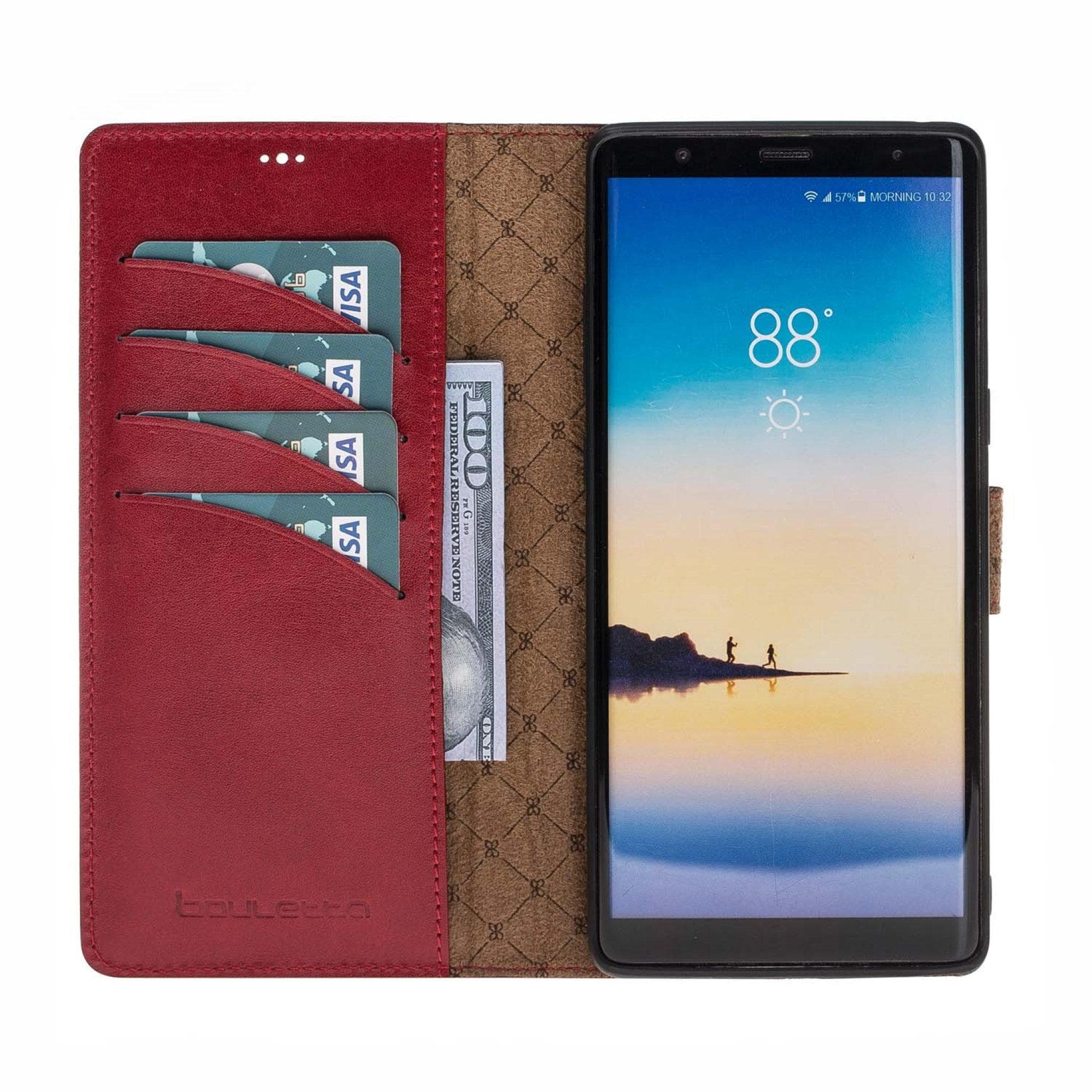 Samsung Galaxy Note 8 Series Leather Wallet Case Bouletta LTD