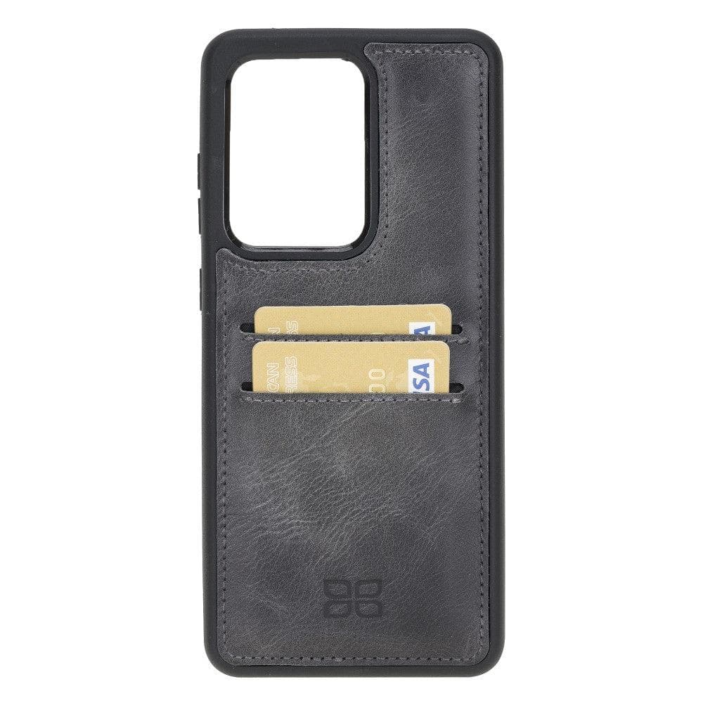 Samsung S20 Series Leather flexiable Back Cover With Card Holder Bouletta
