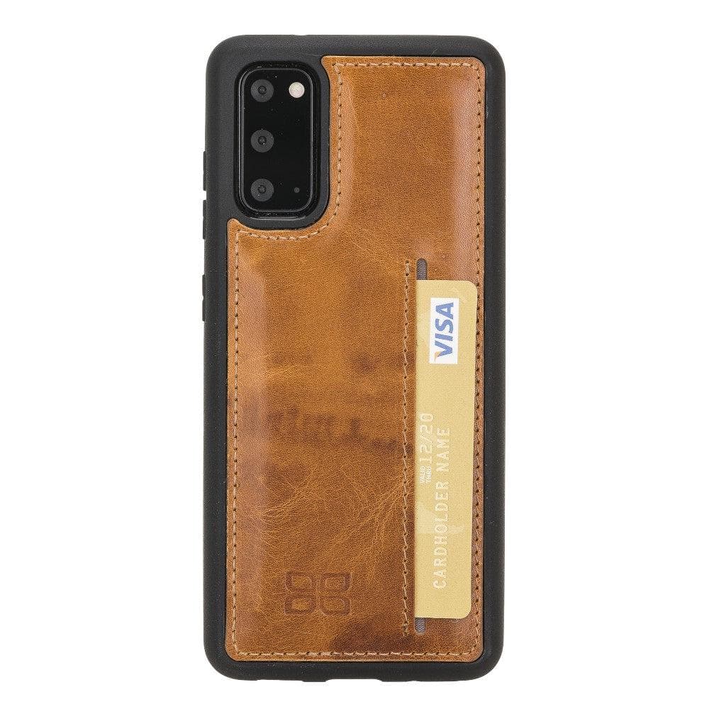 Samsung S20 Series Leather flexiable Back Cover With Card Holder Samsung S20 / V18 Bouletta