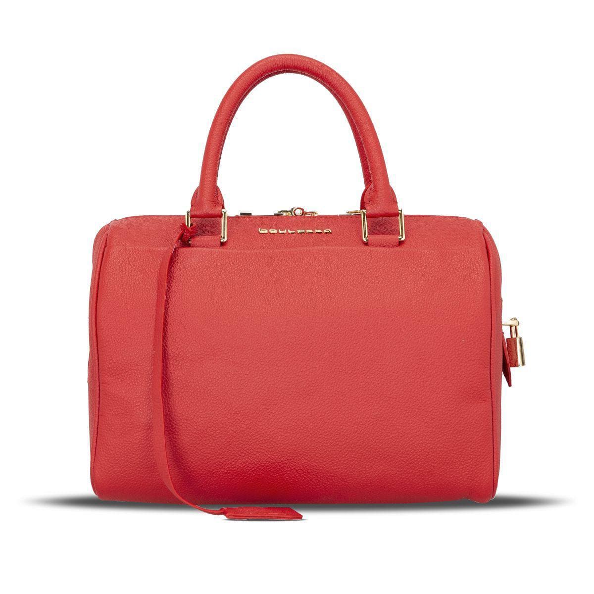 Shine Women's Leather Handbags Red Bouletta Shop
