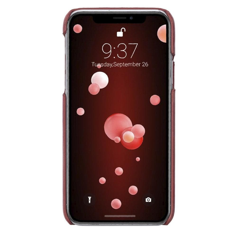 Ultimate Holder Genuine Leather Back Cover for iPhone X Series Bouletta LTD