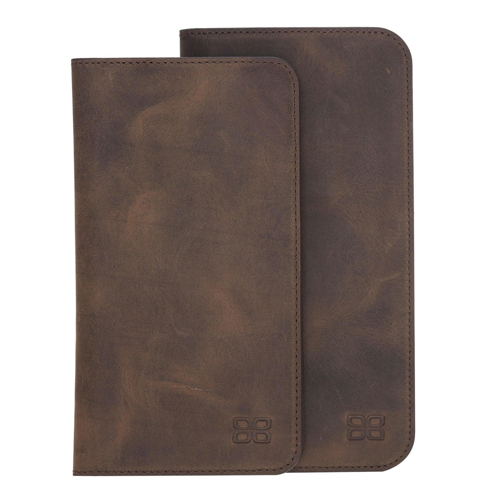 Universal Grip Genuine Leather Wallet Compatible with Phones up to 5.7" Bouletta LTD