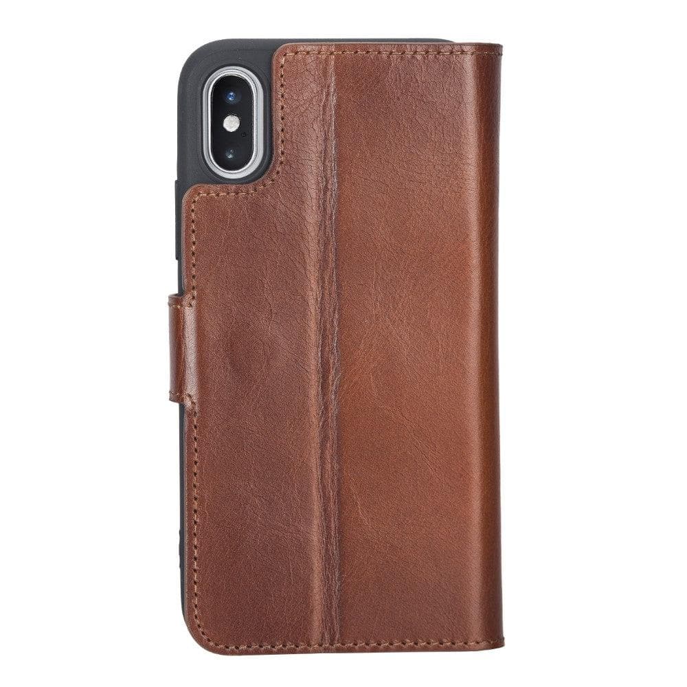 Wallet Folio Leather Case with ID slot for Apple iPhone X series Bouletta LTD