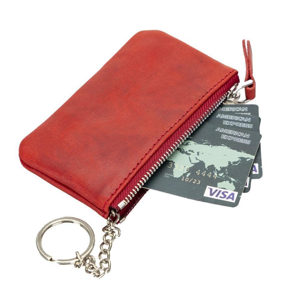 Multima Genuine Leather Wallet Red Bouletta Shop